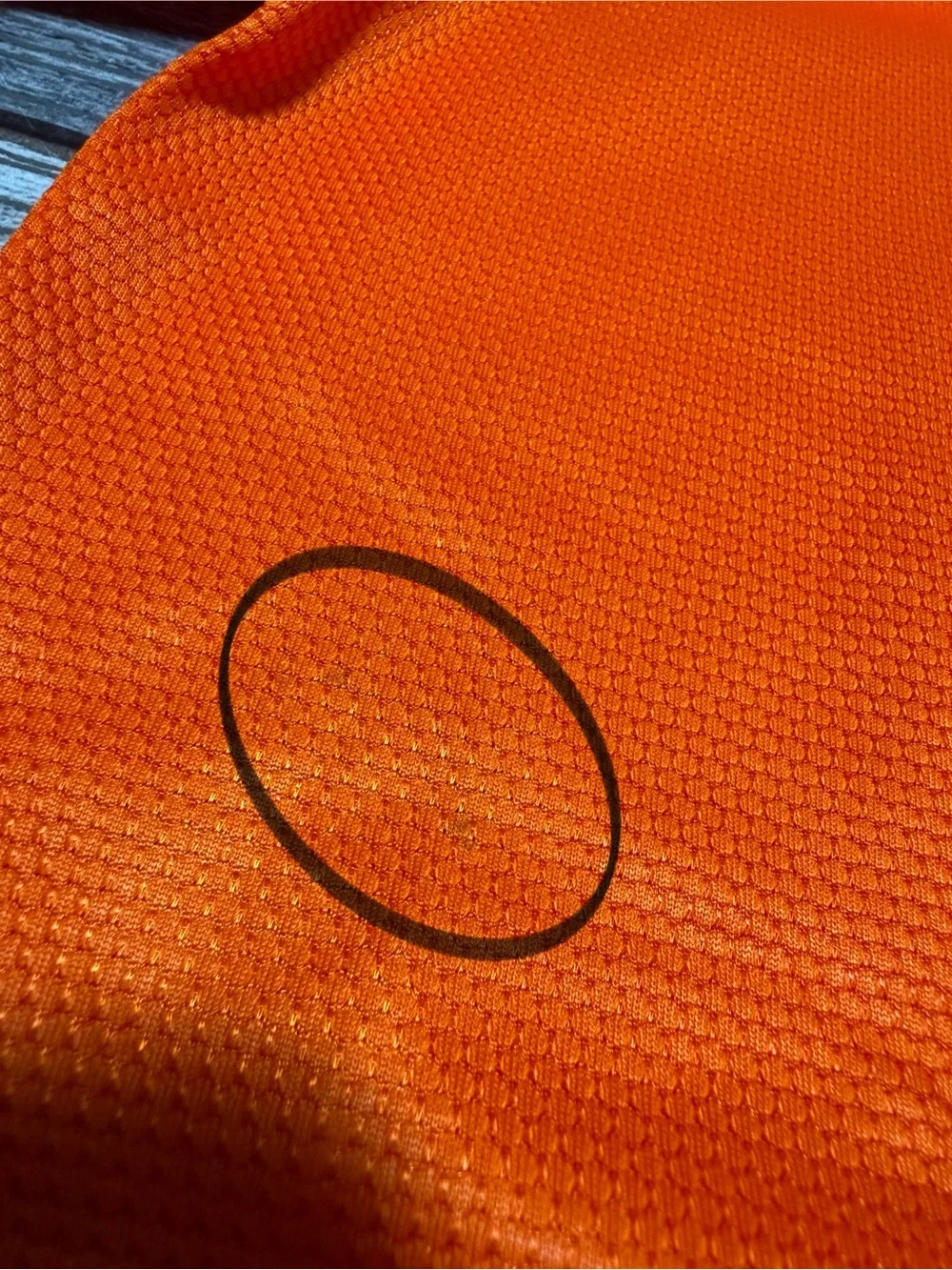 Nike Dri Fit KNVB Netherlands Soccer Jersey Men’s M Orange Short Sleeve READ